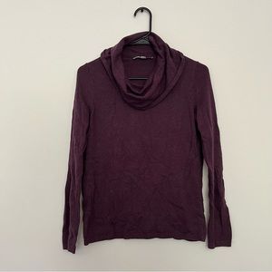 Plum/Purple turtleneck sweater